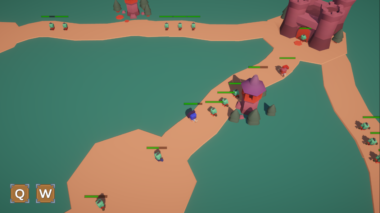 MOBA Project (Unity ECS + Networking course)